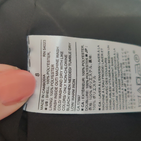 ❤️ Banana Republic mockwrap skirt with ruffle - Picture 3 of 3